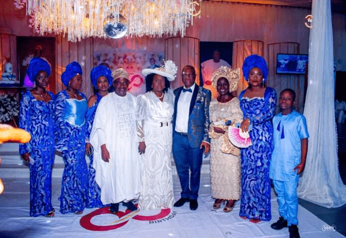 Pharm. Moses Olurotimi Oluwalade with his family