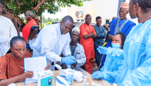 Figure 1A outreach encouraging Nigerians to know their diabetes status