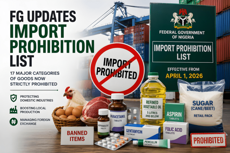 Fg Restricts Importation Of Paracetamol Metronidazole